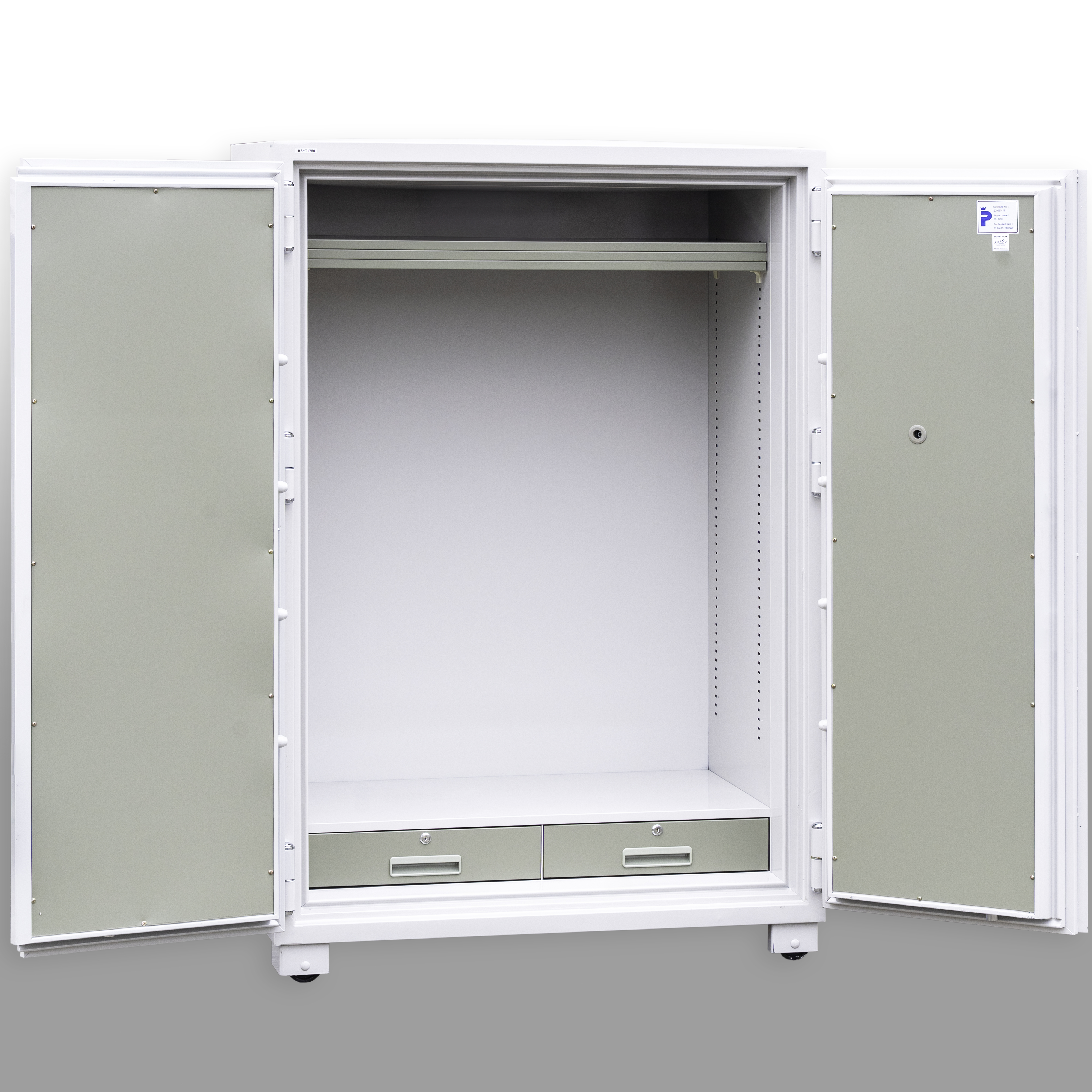ブイル金庫　耐火金庫　テンキー式　BS-T1750　620㎏_3