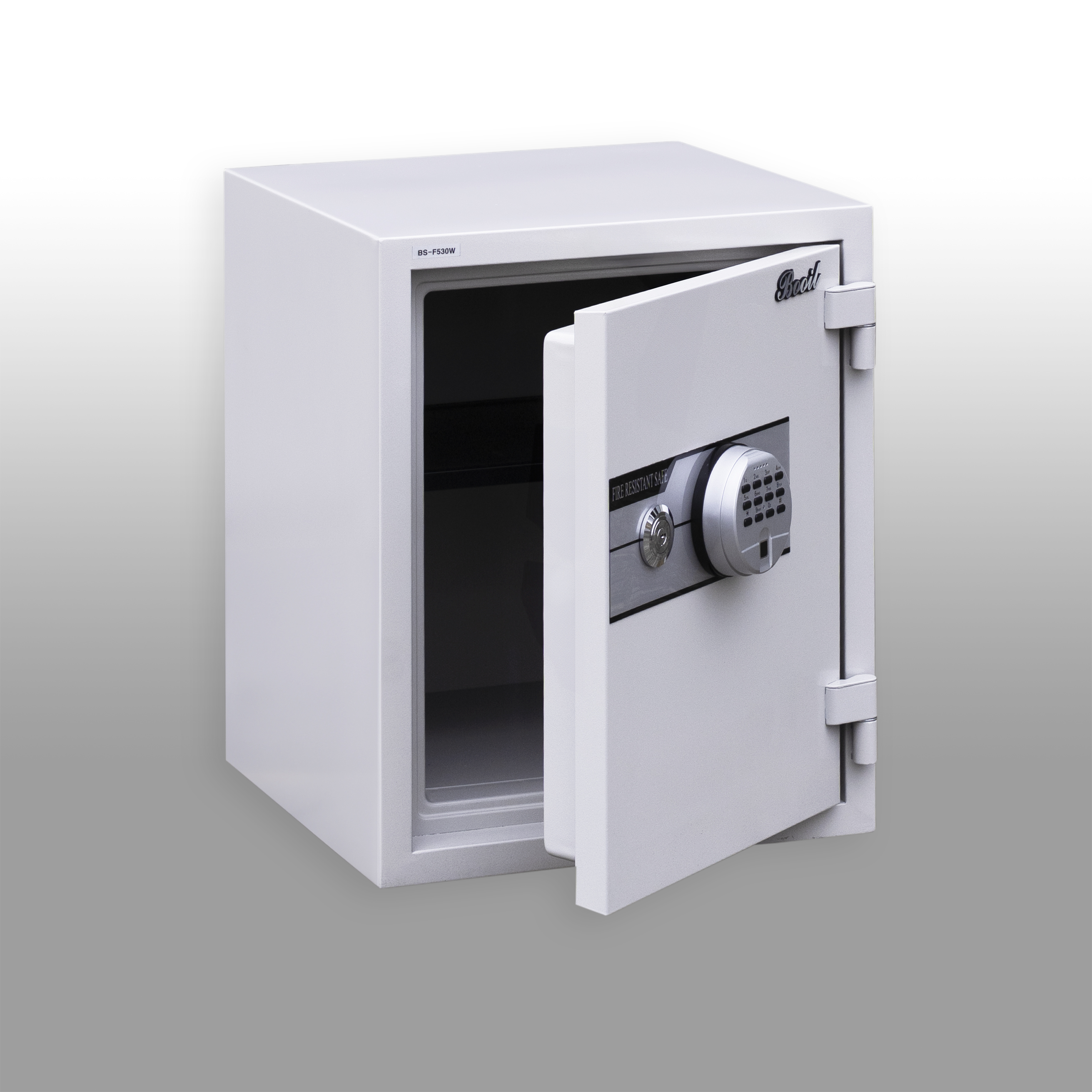 ブイル金庫 耐火金庫 指紋認証式 BS-F530W 63kg_2