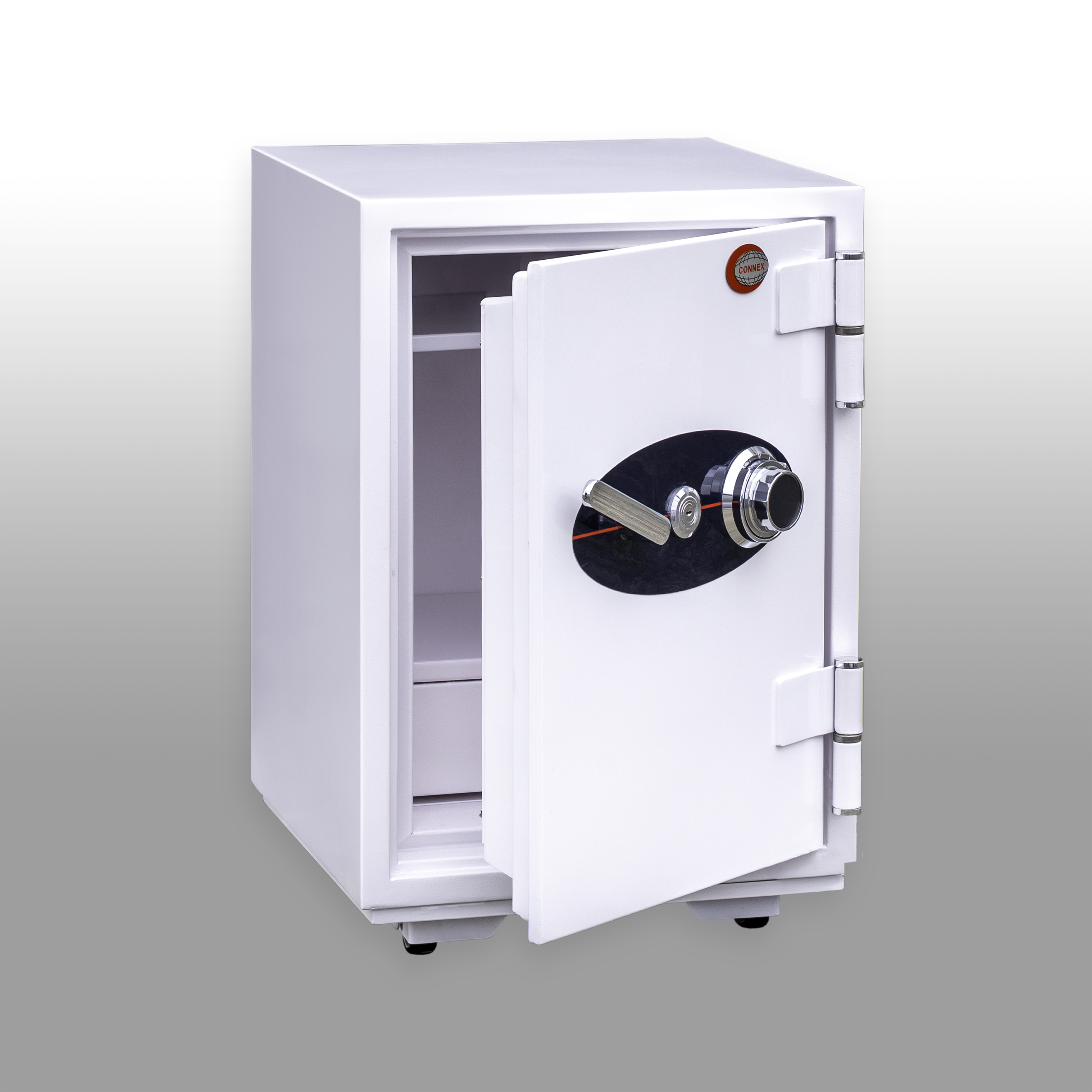 コネックス 耐火・扉防盗強化金庫　ダイヤル式　CXB-140D 136kg_2