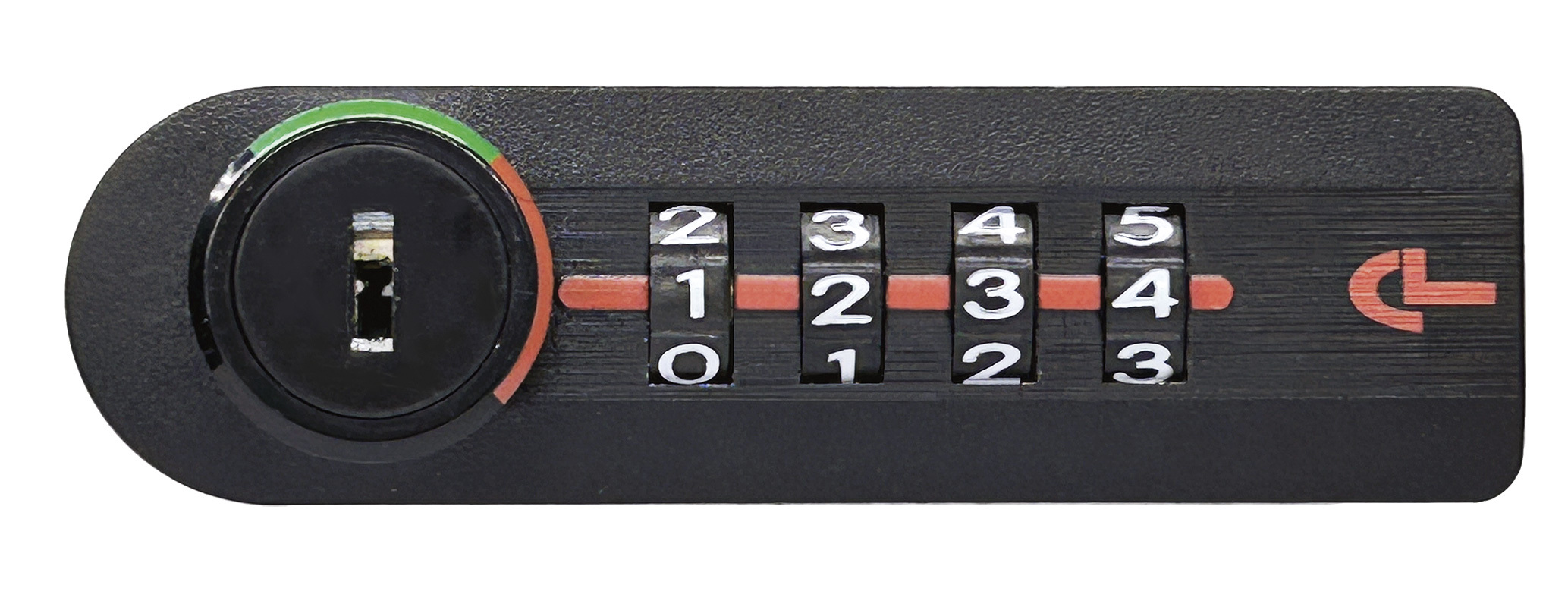 エーコー 貴重品保管庫（3列3段） ナンバーダイヤルロック LK-306 7.8kg◆_3