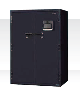日本アイ・エス・ケイ（キング工業）耐火金庫/防盗性能 虹彩・顔認証式 KCX33-2i 435kg＜受注生産＞◆_1