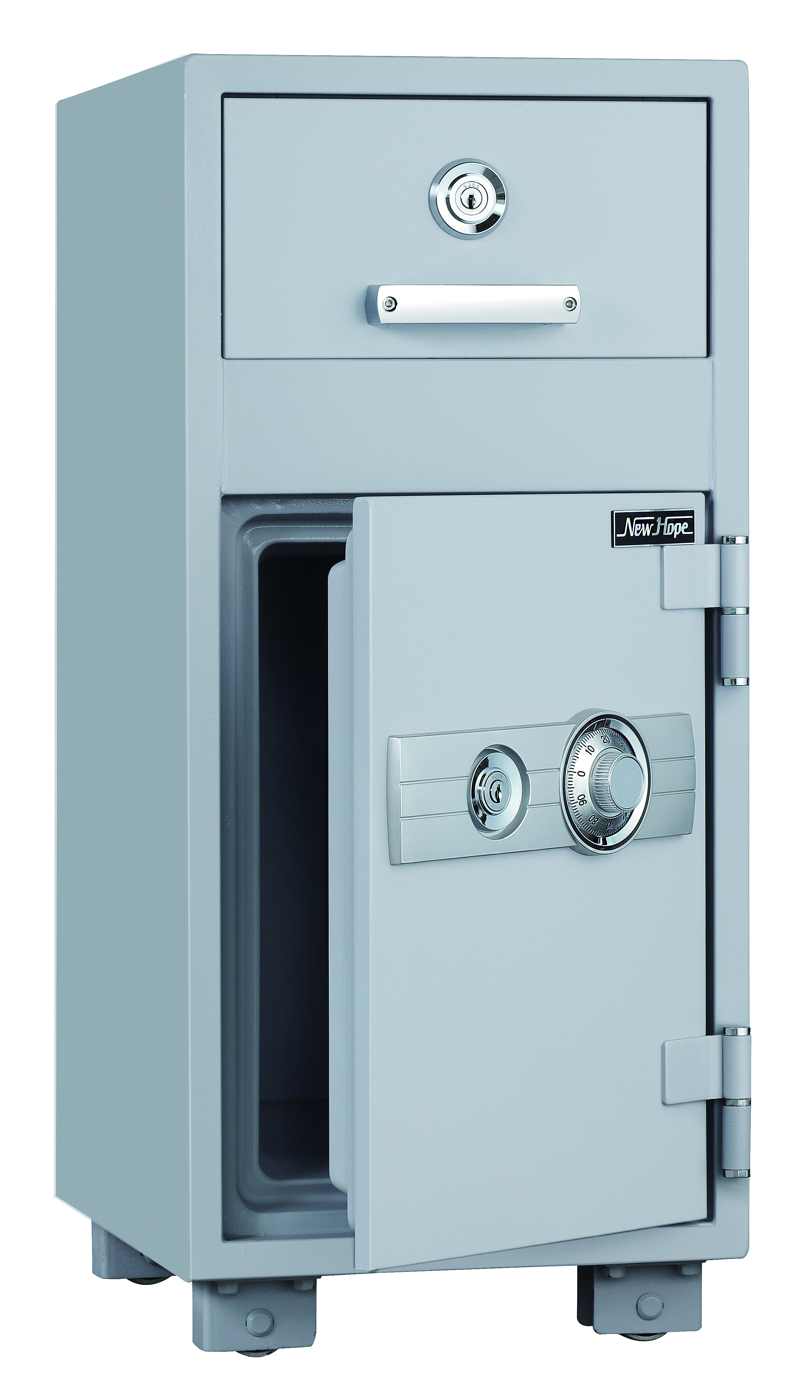 井上金庫　投入式耐火金庫　ダイヤル式　TICF-100ND　90㎏◆_1