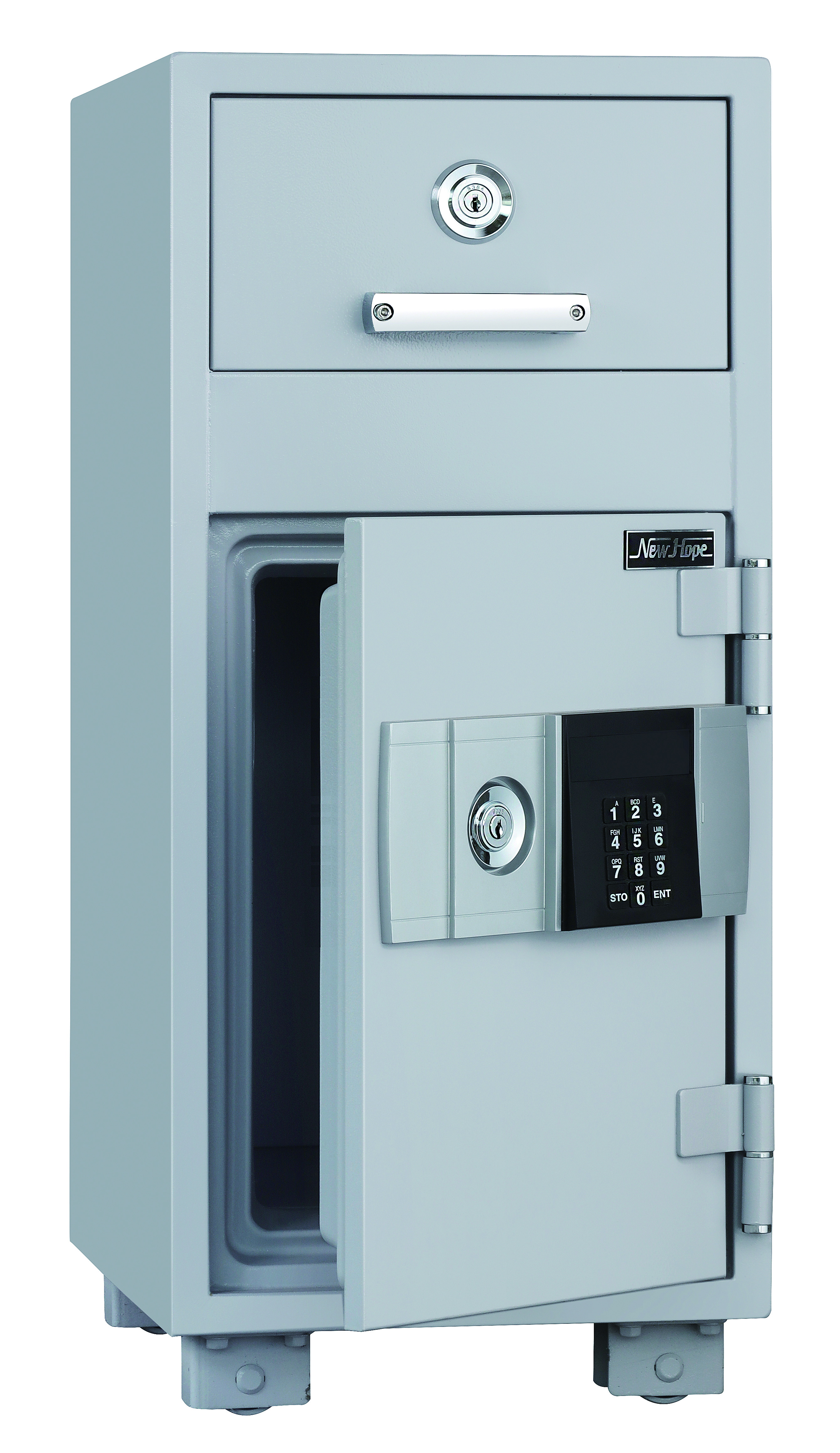 井上金庫　投入式耐火金庫　TICF100NE　90㎏◆_1