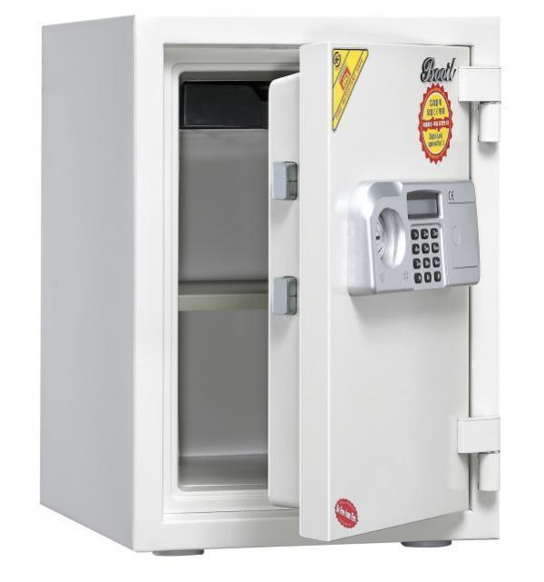 ＼SUMMERセール／【アウトレット】◆ブイル金庫 耐火金庫 テンキー式 BS-T530W 63kg 〈配送設置費込み〉_1