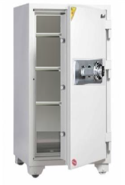 ブイル金庫 耐火金庫 ダイヤル式 BS-D1400 335kg◆_1