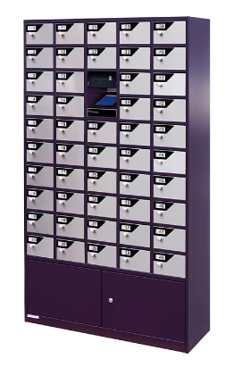 エーコー ストレージボックス(ロッカー) SB48-TPR テンキー式+レシート 150kg【NEW】◆_1