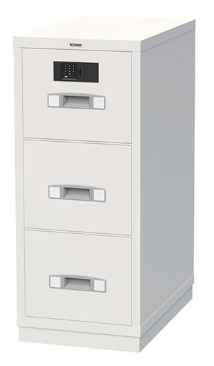 エーコー 耐火キャビネット 2マルチロックJE式 RA4-3GJE 247g【NEW】＜受注生産＞◆_1