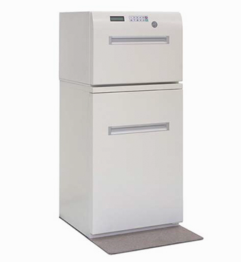 日本アイ・エス・ケイ（キング工業） 耐火金庫 カルッパ テンキー式 バーチカルオープン KLP-20E+BOX 83kg＜受注生産＞◆_1