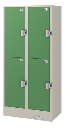 エーコー コインロッカー（2列2段4人用） JC-2204 70.6kg＜在庫僅少＞_1