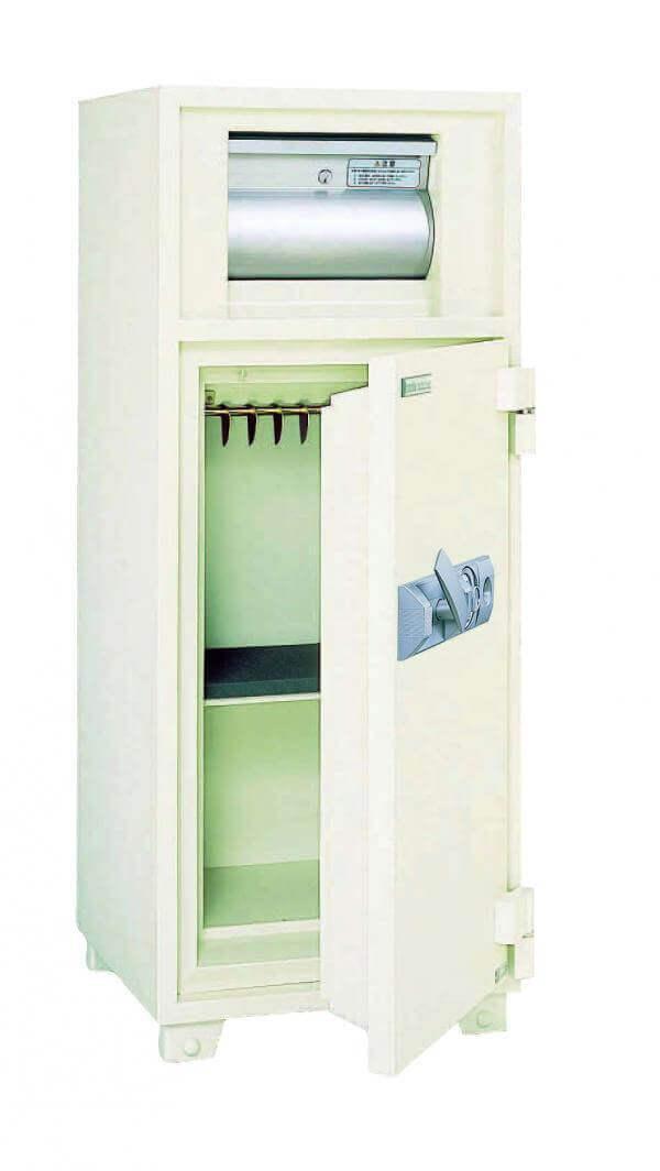 クマヒラ 投入式耐火金庫 ダイヤル式 DS-12b 530kg＜在庫僅少＞_1