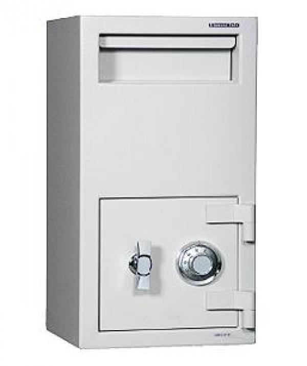 ダイヤセーフ 投入式金庫（非耐火） ダイヤル式 FL-2714 47kg〈受注生産〉◆_1