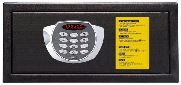 ディプロマット ホテルセーフ（非耐火） テンキー式 H200N ブラック 12kg_1