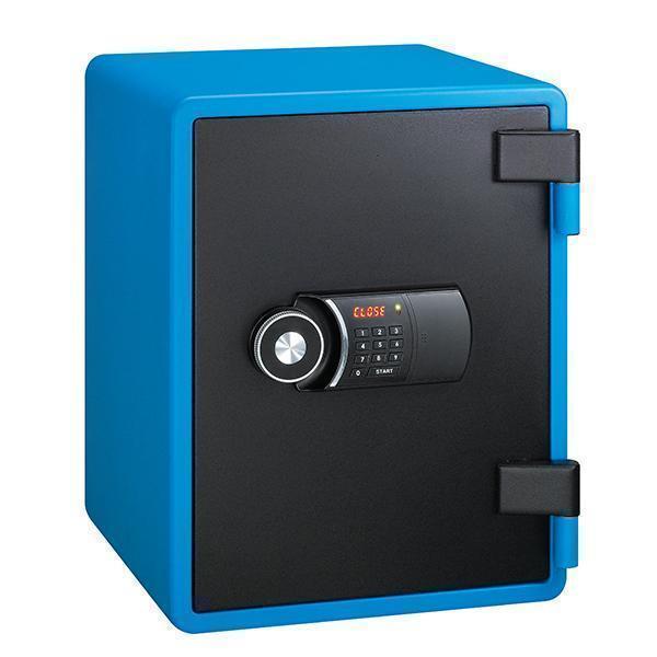エーコー YES 耐火金庫 テンキー式 YESM-031DBL（ブルー） 57kg ＜在庫僅少＞◆_1