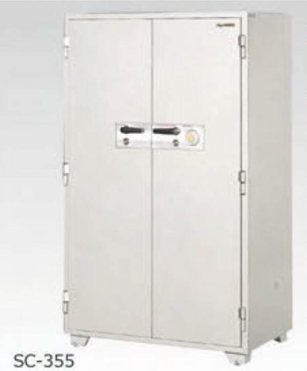 日本アイ・エス・ケイ（キング工業） 学籍簿用耐火金庫 テンキー式 SC-355E 590kg＜受注生産＞◆_1