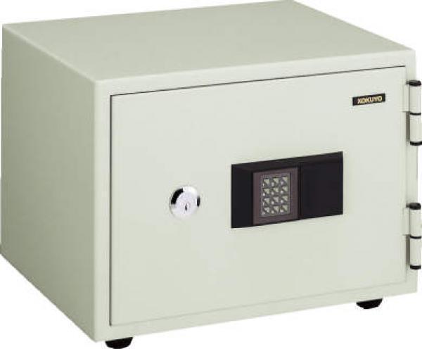 コクヨ 耐火金庫 コンピューターロック・シリンダーキー併用 HS-TE10KF1N3 50kg＜在庫僅少＞◆_1