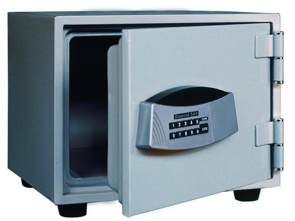 ダイヤセーフ 宿泊施設向け耐火金庫 テンキー式 HS-101 29kg <受注生産品>_1