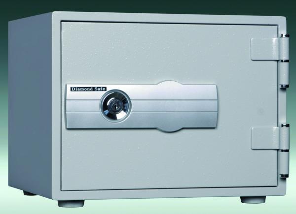 ダイヤセーフ 耐火金庫 シリンダー錠 H30 29kg◆_1