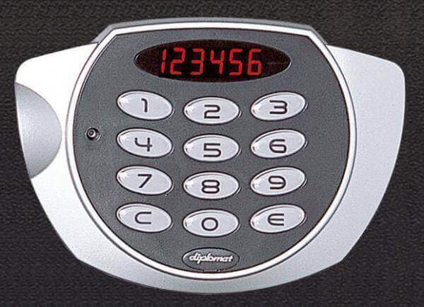 ディプロマット ホテルセーフ（非耐火） テンキー式 H200N ブラック 12kg_2
