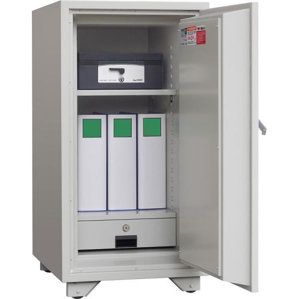 日本アイ・エス・ケイ（キング工業） 耐火金庫スリムタイプ テンキー式 KS-90EK 140kg【納品確認品】【在庫僅少・お問い合わせください】◆_2