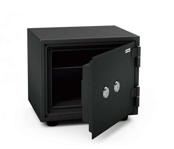 エーコー スタンダードシリーズ 耐火金庫 ダブルシリンダー式 BES-9K2 25kg◆_2