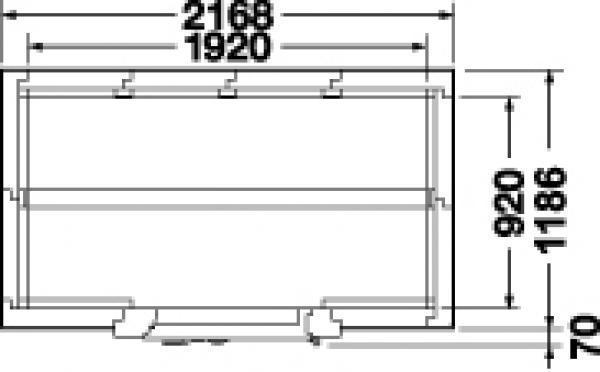 エーコー セキュリティルーム 百万変換ダイヤル式 SR-200 1300kg＜受注生産＞◆_2
